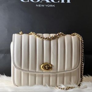 4684 - Coach Madison Shoulder Bag with Quilting